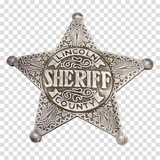 Lincoln County, Oregon American frontier Lincoln County, New Mexico Badge Sheriff, Sheriff transparent background PNG clipart