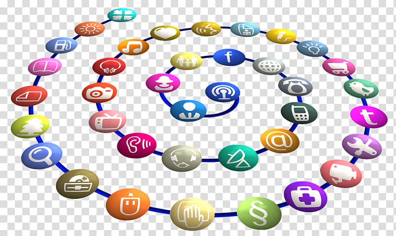 Social media Communication Social network Marketing , social media transparent background PNG clipart