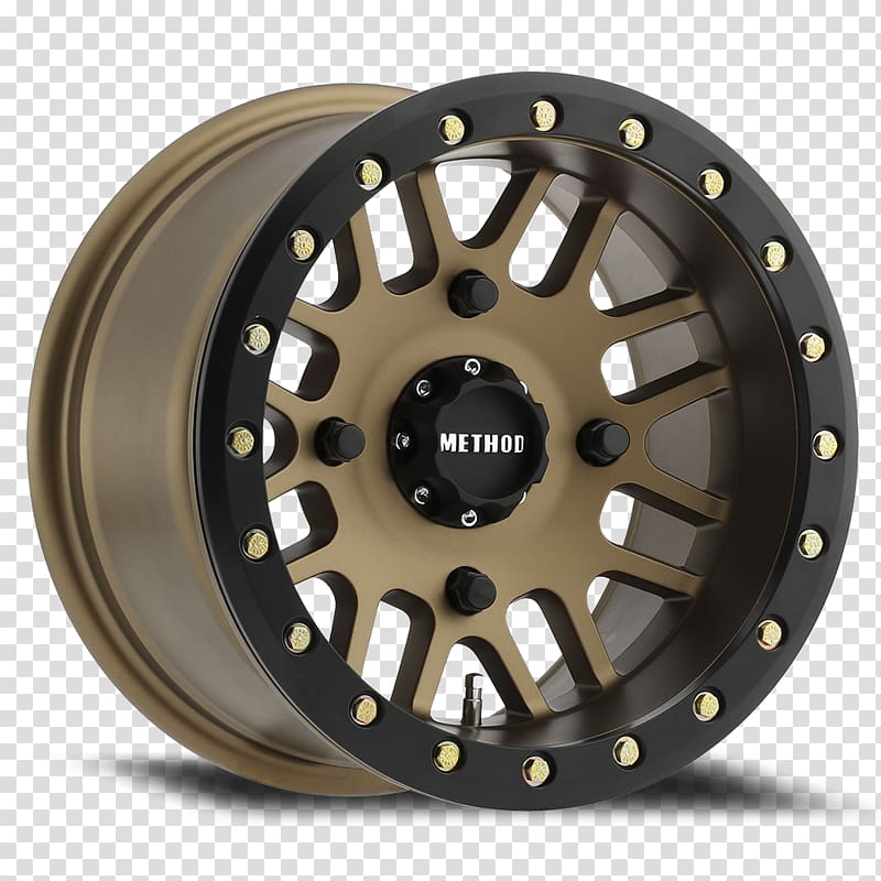 Beadlock Side by Side Wheel Rim Off-roading, wheel bolt pattern transparent background PNG clipart