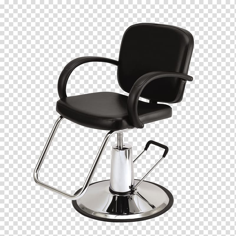 Barber chair Beauty Parlour Furniture Upholstery, salon chair transparent background PNG clipart