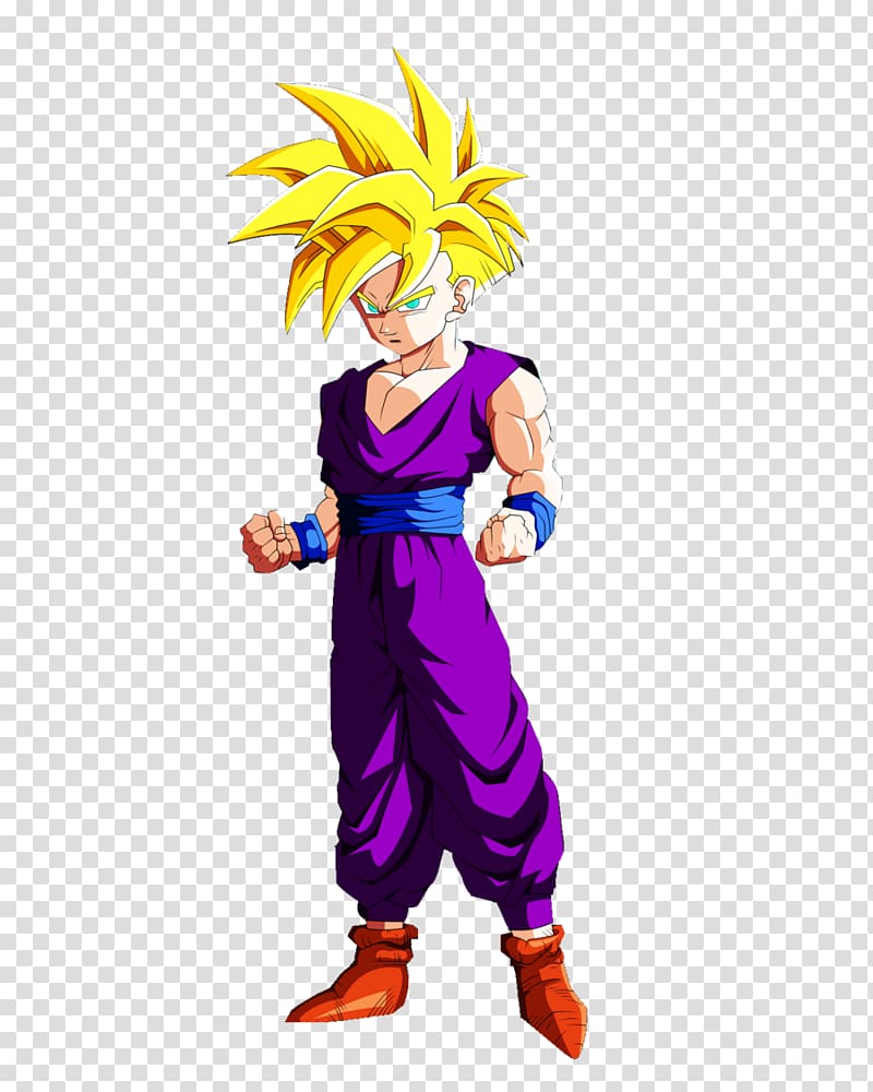 Gohan Cell Goku Vegeta Android 18, teenager transparent background PNG clipart