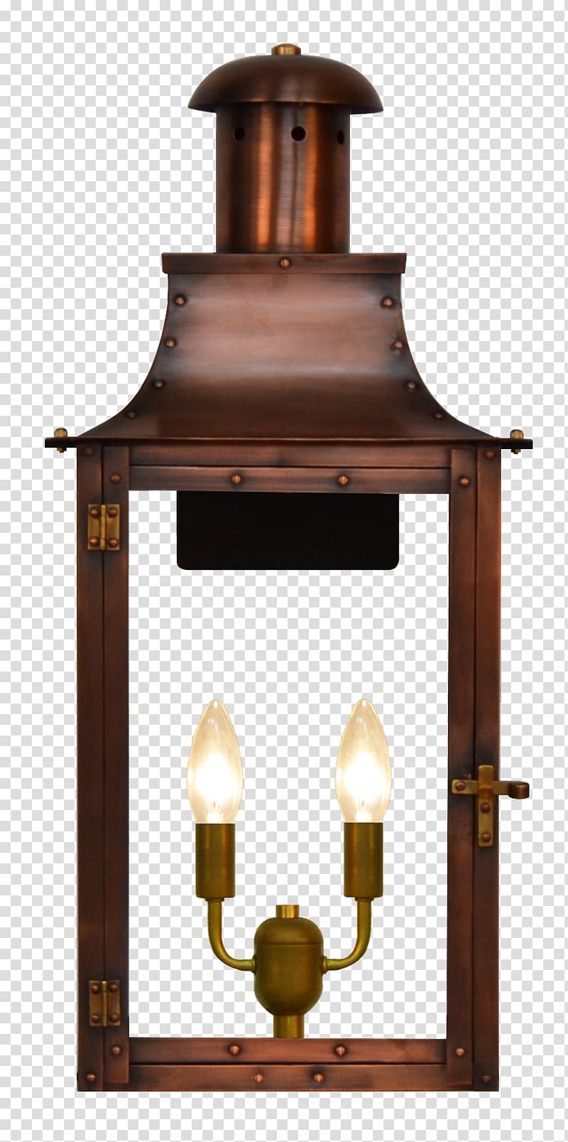 Gas lighting Coppersmith Natural gas Lantern, antique lantern transparent background PNG clipart