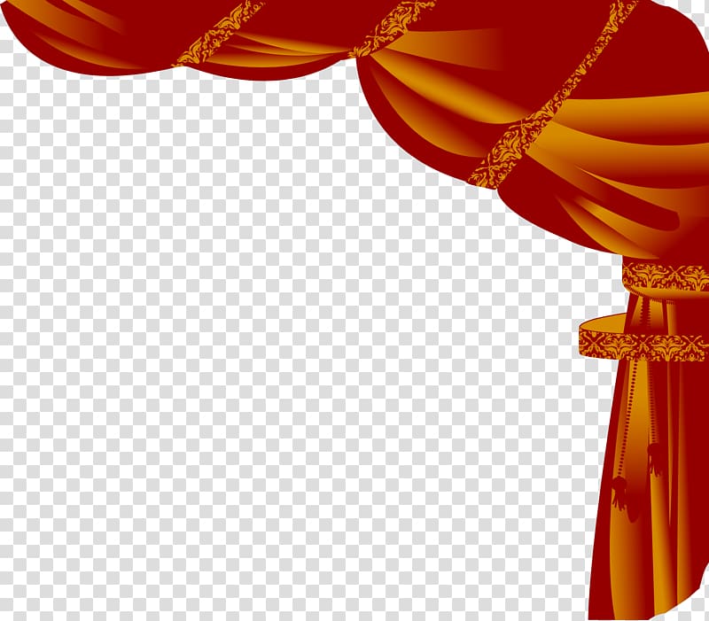 Curtain, Chinese New Year decorative shutter transparent background PNG clipart