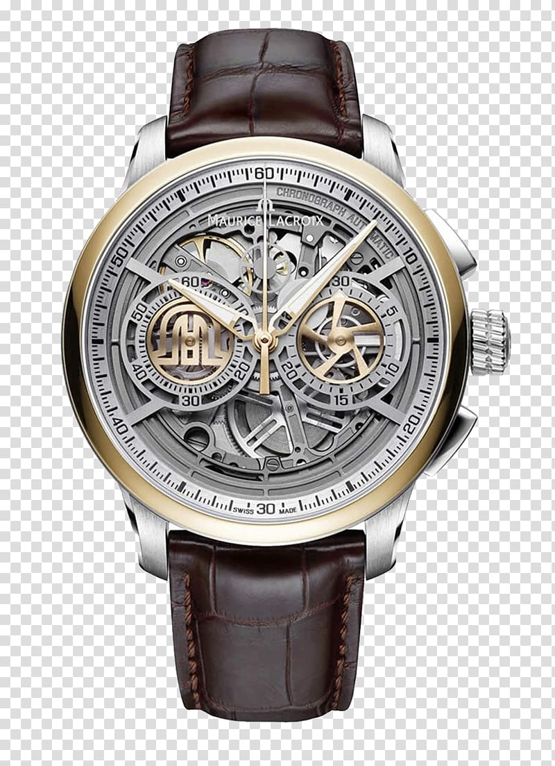 International Watch Company Maurice Lacroix Automatic watch Chronograph, watch transparent background PNG clipart