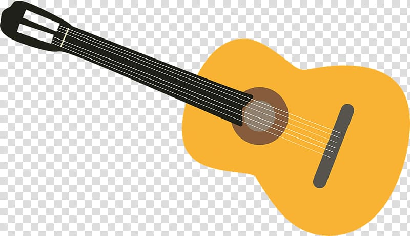 Classical guitar Flamenco Steel-string acoustic guitar , folk transparent background PNG clipart