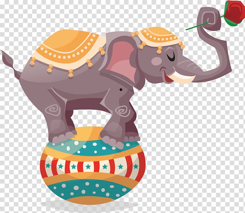 elephant illustration, Circus Elephant Illustration, Thailand elephant transparent background PNG clipart