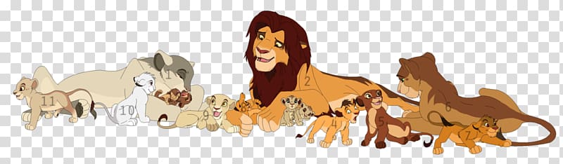 Lion Nala Cartoon Drawing, pride of lions transparent background PNG clipart