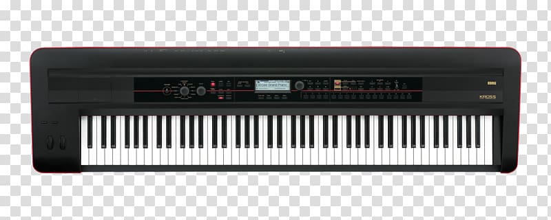 Music workstation KORG Kross 88 Musical Instruments Keyboard, music Keyboard transparent background PNG clipart