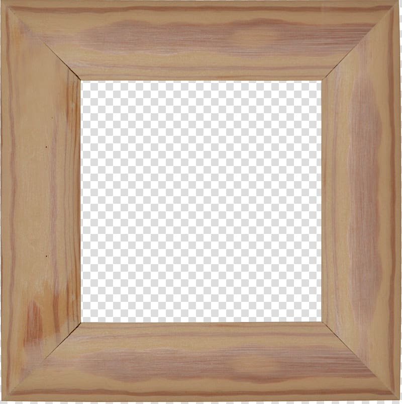 Wood stain Hardwood Square Angle frame, Brown Frame transparent background PNG clipart