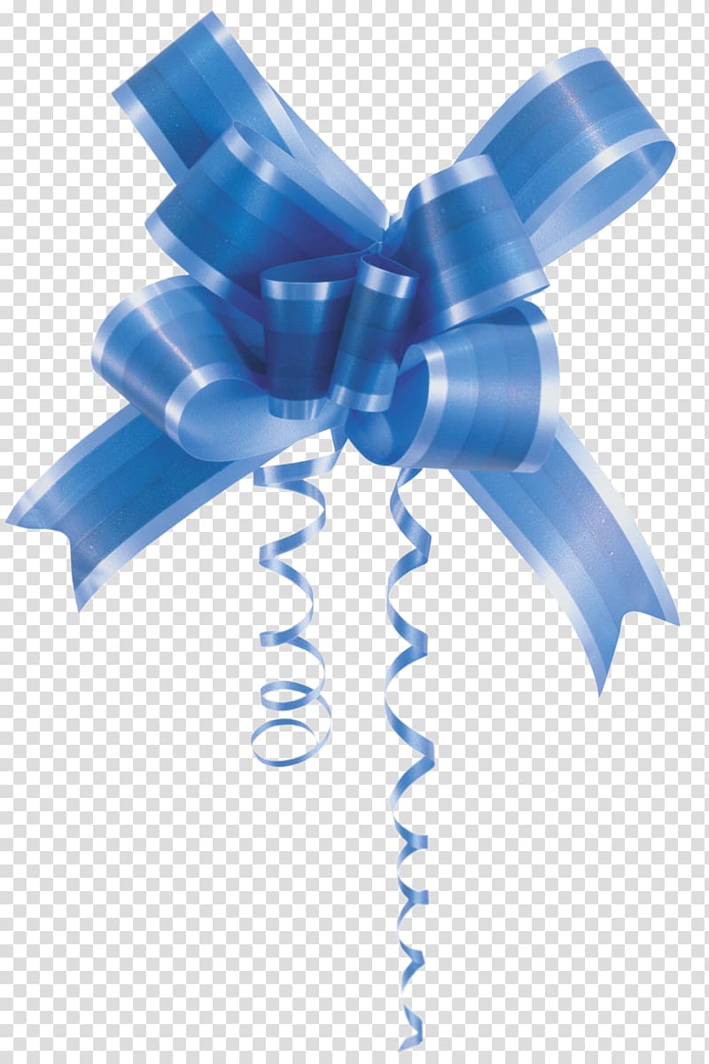 Blue Ribbon , bowknot transparent background PNG clipart