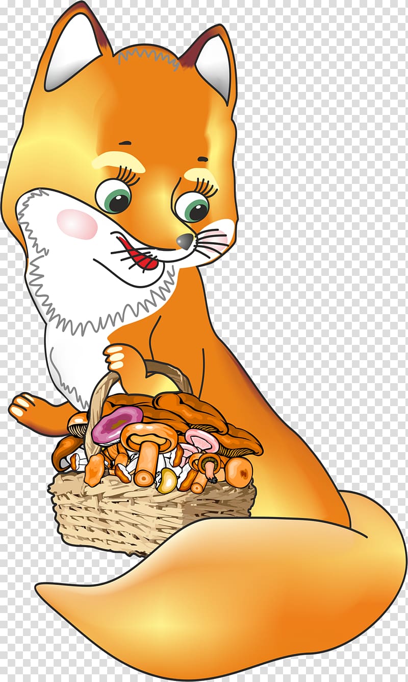 Whiskers Kitten Chanterelle Fox , Cartoon fox transparent background PNG clipart