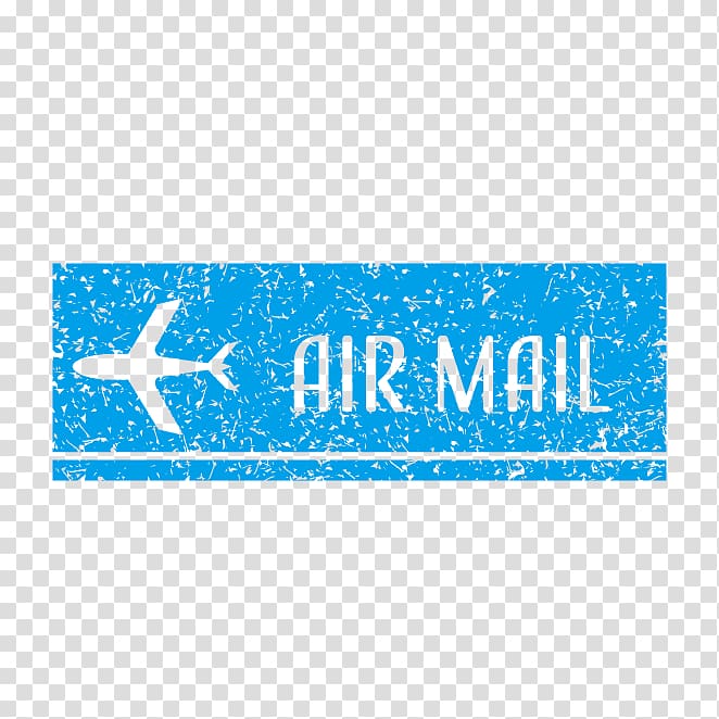 Airmail stamp Postage Stamps Rubber stamp, airplane transparent background PNG clipart