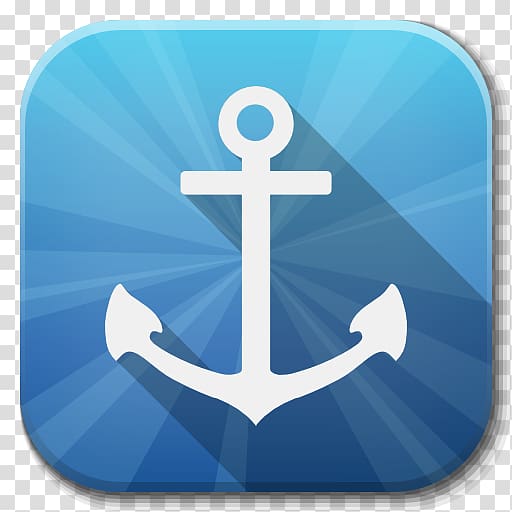 blue symbol font, Apps Docky transparent background PNG clipart
