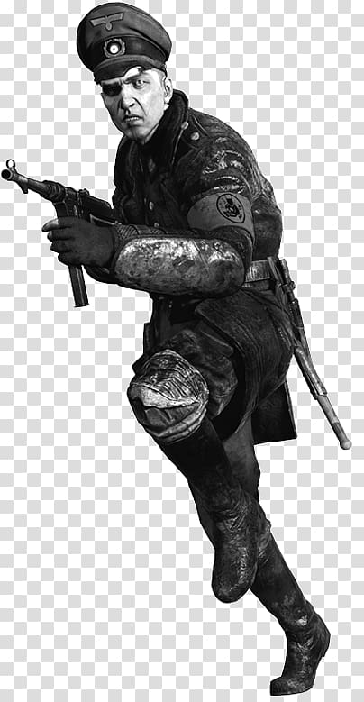 Zombie Army Trilogy Soldier Sniper Elite Infantry Captain, Soldier transparent background PNG clipart