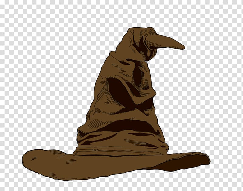 brown witch hat , Sorting Hat Harry Potter Fantastic Beasts and Where to Find Them Magician Hogwarts, Harry Potter transparent background PNG clipart