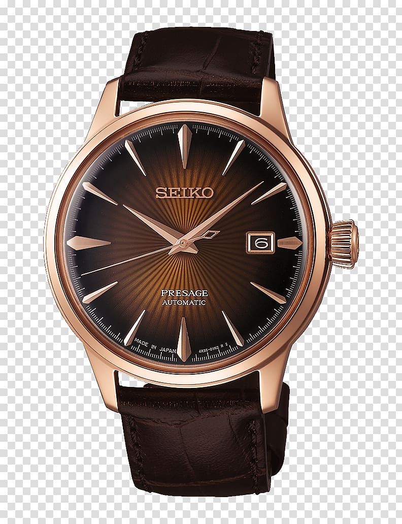 Seiko 5 Automatic watch Seiko Cocktail Time, watch transparent background PNG clipart
