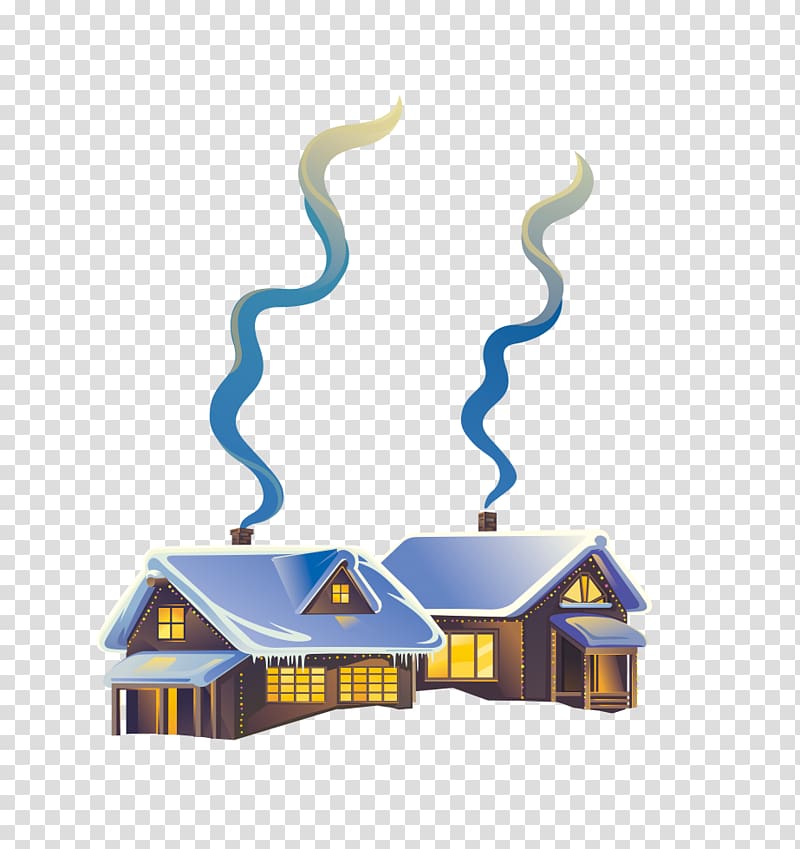 Christmas Illustration, Christmas blue stick figure igloo transparent background PNG clipart