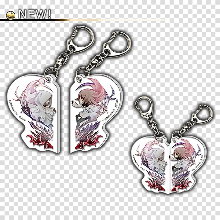 Deemo Key Chains Body Jewellery Keychain Access, Jewellery transparent background PNG clipart