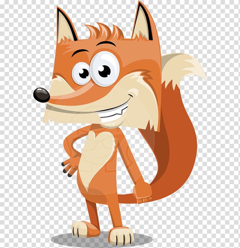 Cartoon Drawing, fox transparent background PNG clipart