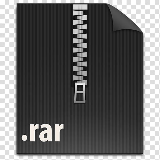 gray and black rar extension illustration, brand black pattern, File RAR transparent background PNG clipart
