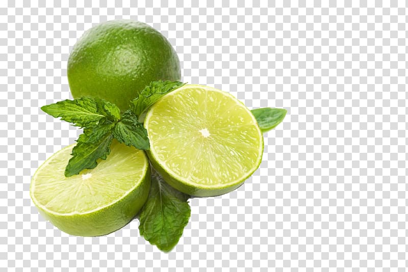 Mojito Lemon Key lime, Cyan lemon transparent background PNG clipart