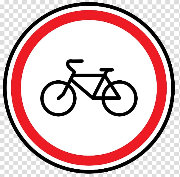 Traffic sign Bicycle Road Motorcycle, Bicycle transparent background PNG clipart