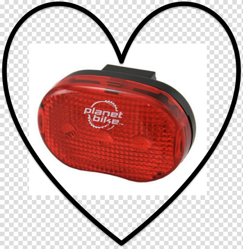 Automotive Tail & Brake Light, heart light transparent background PNG clipart