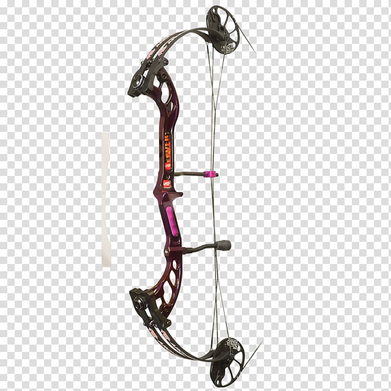 PSE Archery Stiletto Hunting Compound Bows, rain bow transparent background PNG clipart