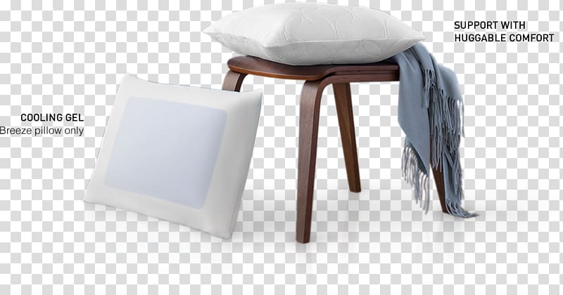 Tempur-Pedic Chair Memory foam Pillow, chair transparent background PNG clipart