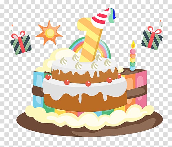Birthday cake Cupcake Ice cream cake , Birthday Cake transparent background PNG clipart
