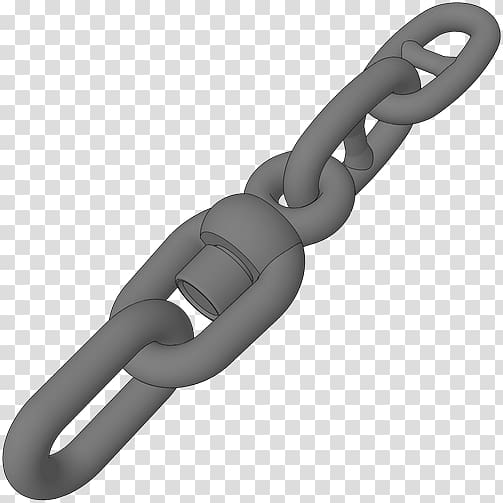 Chain Anchor Ship Mooring Swivel, chain transparent background PNG clipart