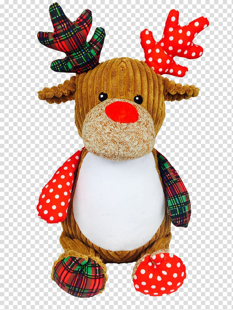 Stuffed Animals & Cuddly Toys Christmas ings Teddy bear Gift, Reindeer transparent background PNG clipart