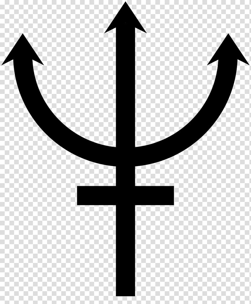 Earth Planet symbols Neptune, roman god transparent background PNG clipart