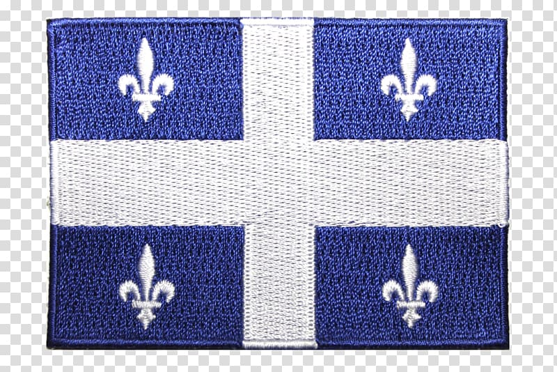 flag of quebec drapeau flag of canada levis embroidered patch transparent background png clipart hiclipart flag of quebec drapeau flag of canada