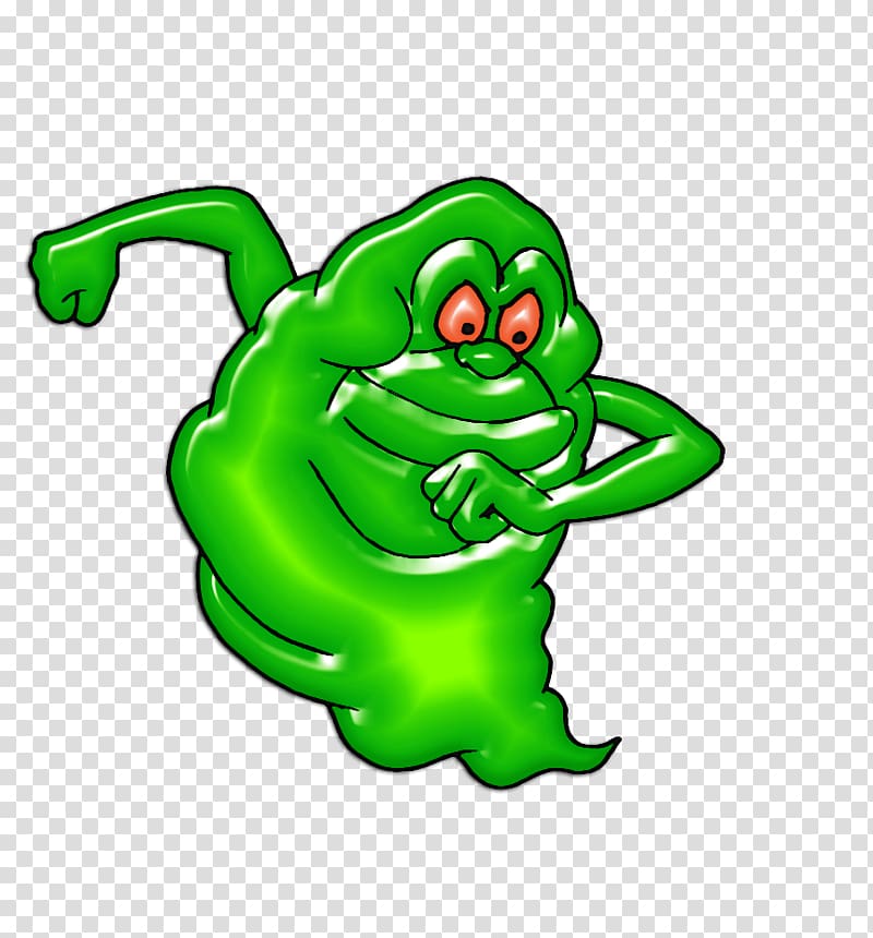 Slimer Ray Stantz Egon Spengler Peter Venkman , creative cartoon transparent background PNG clipart