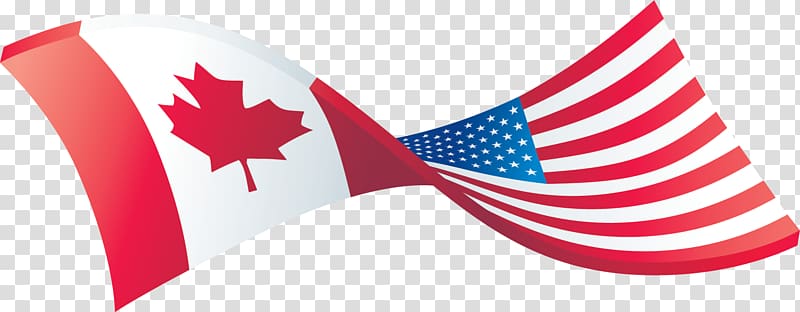 Flag of Canada United States of America Flag of the United States, Canada transparent background PNG clipart