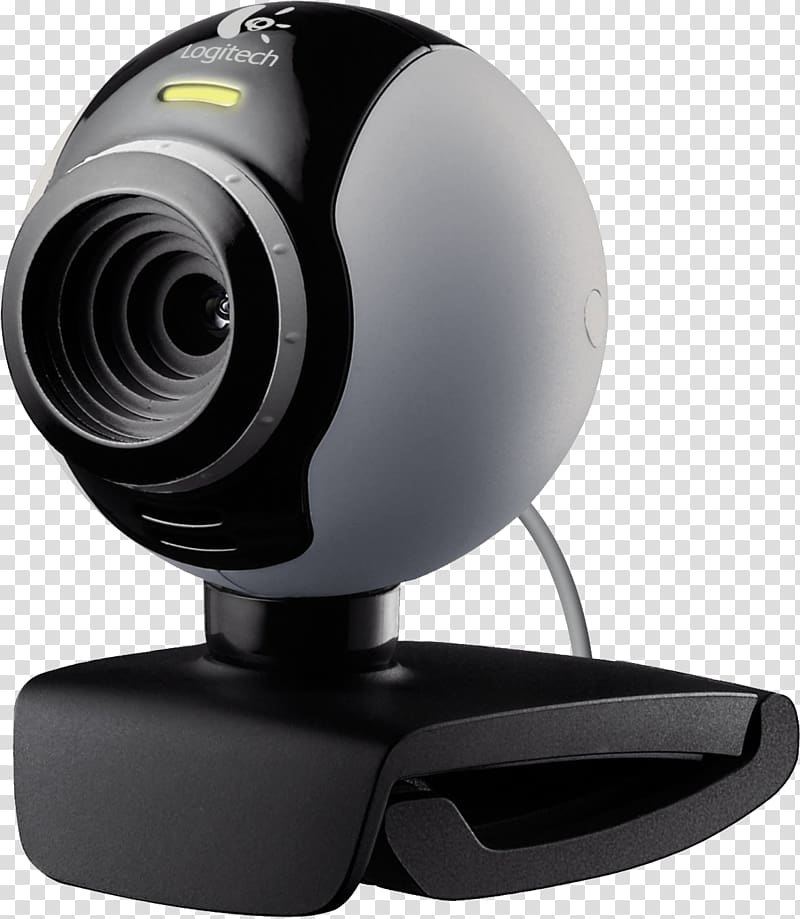 Laptop Microphone Webcam Logitech Camera, web camera transparent background PNG clipart