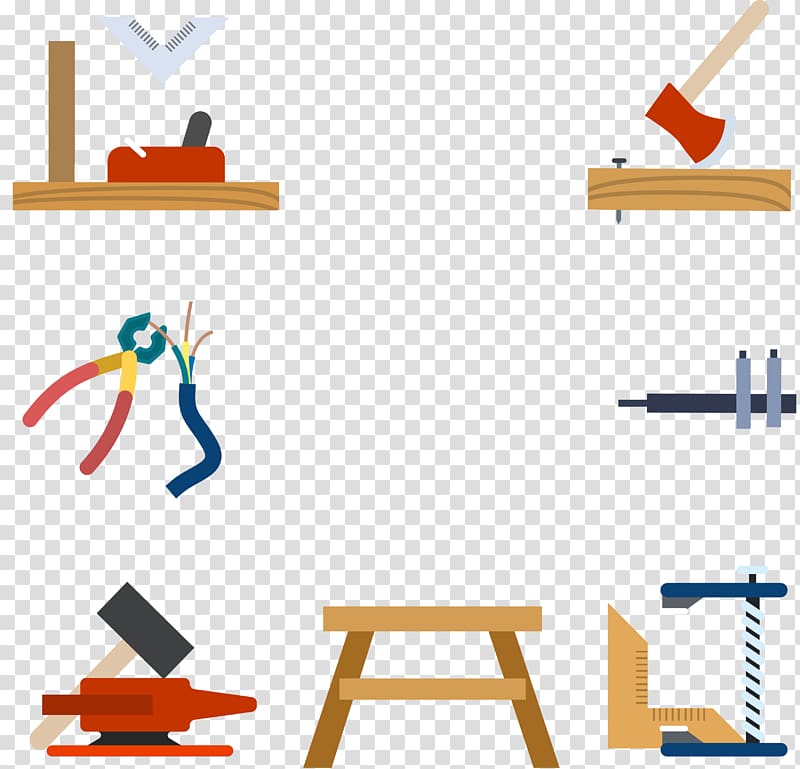 Tool Woodworking , illustration Woodworking Tools transparent background PNG clipart