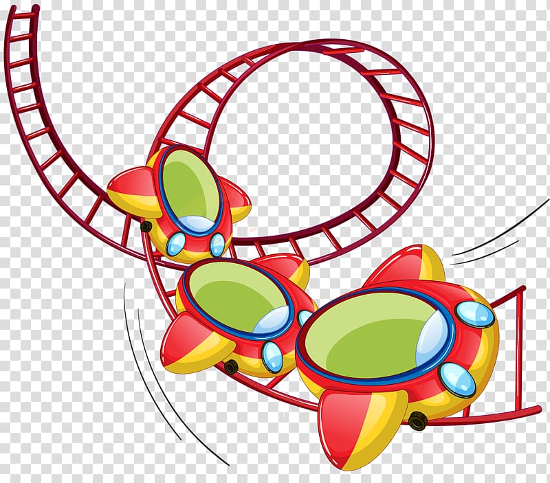 The Roller Coaster Amusement park Drawing, parque transparent background PNG clipart