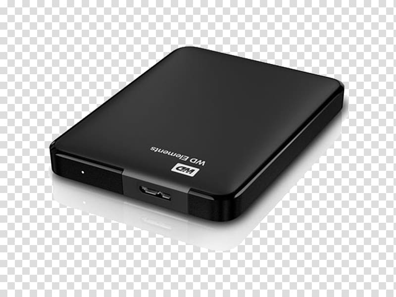 WD Elements Portable HDD Hard Drives Western Digital USB 3.0 My Passport, Mobile Hard Disk transparent background PNG clipart