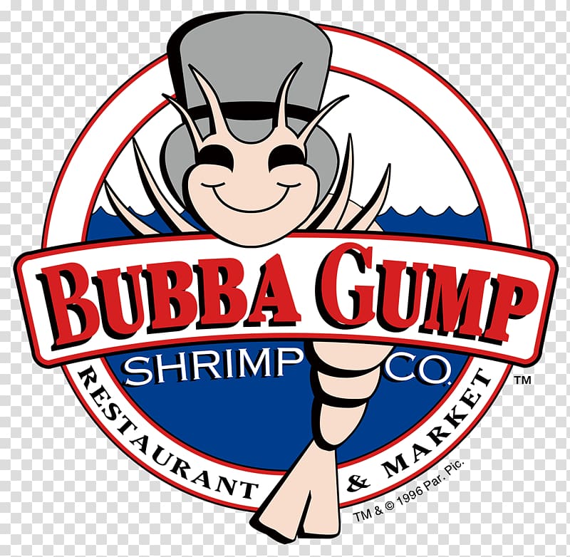 Bubba Gump Shrimp Company Bubba Gump Shrimp Co. Restaurant Shrimp and prawn as food, Forest gump transparent background PNG clipart