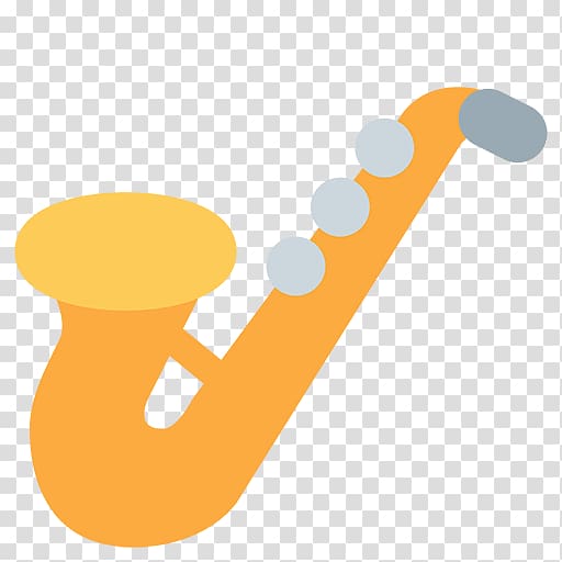 Emojipedia Saxophone Musical Instruments, Saxophone transparent ...