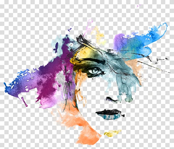 Watercolor painting Painter Drawing Artist, tube transparent background PNG clipart