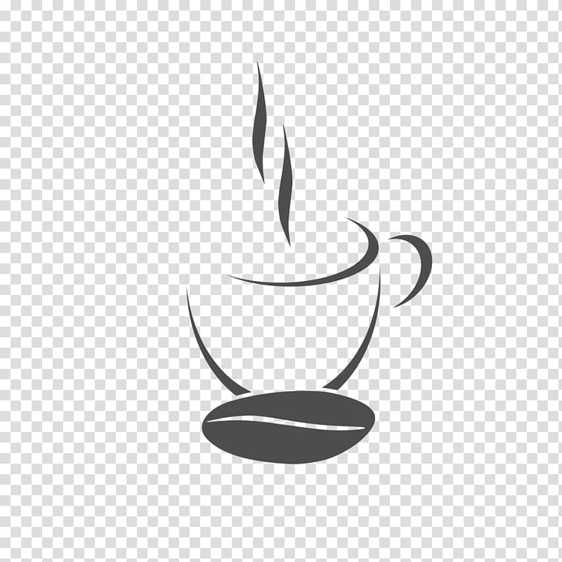 Coffee cup Cafe Coffee bean, shopping logo design free transparent background PNG clipart