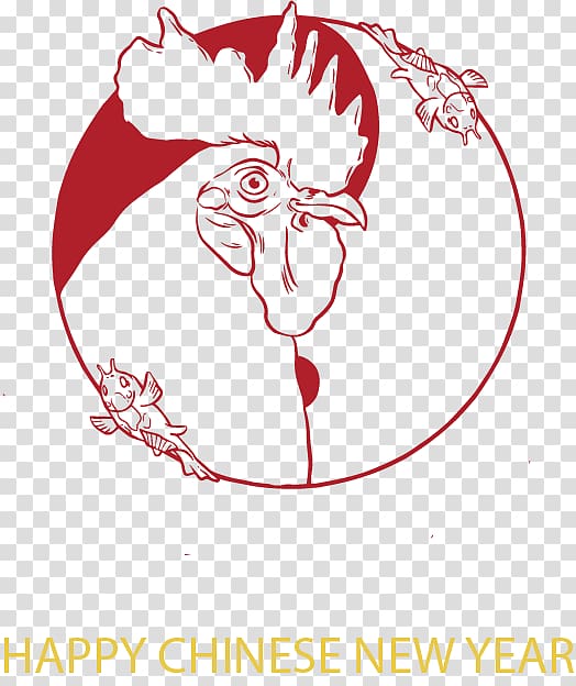 Rooster , Red rooster Avatar transparent background PNG clipart