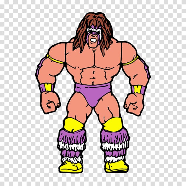 Cartoon H&M , the ultimate warrior transparent background PNG clipart