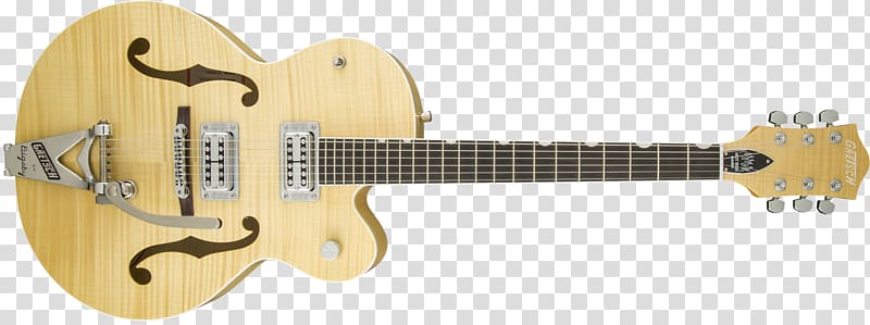 Gretsch White Falcon Resonator guitar Bass guitar String Instruments, Gretsch transparent background PNG clipart