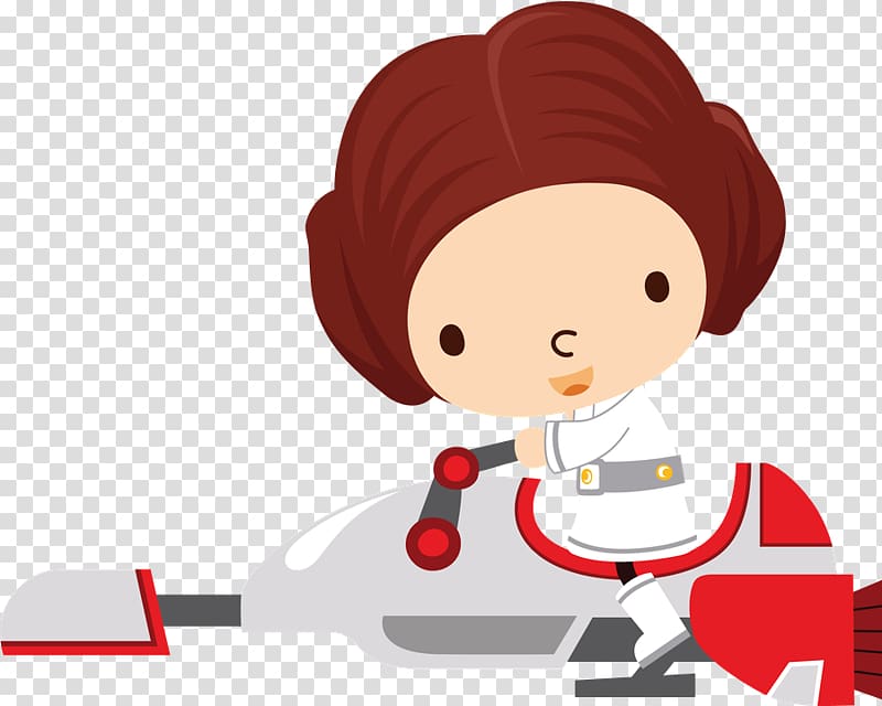 Leia Organa Han Solo Chewbacca Art , star wars transparent background PNG clipart