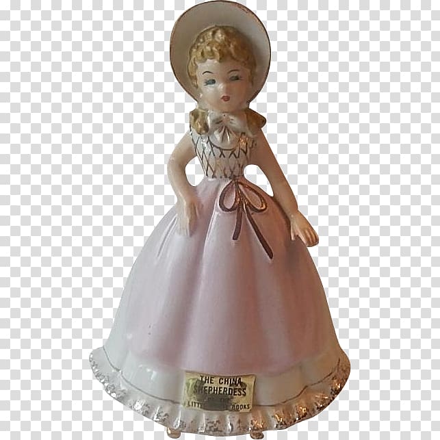 Figurine Doll Collectable Ruby Lane Little House on the Prairie, porcelain doll transparent background PNG clipart