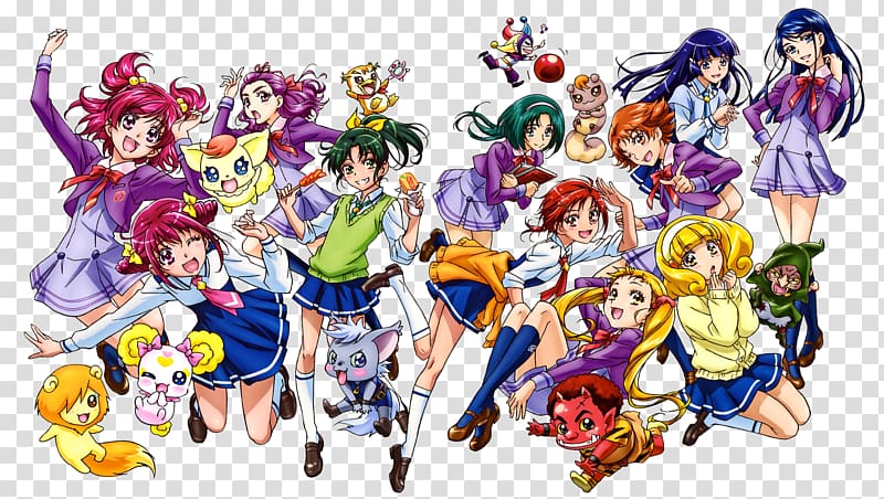 Pretty Cure All Stars Reika Aoki Miyuki Hoshizora Toei Animation, others transparent background PNG clipart